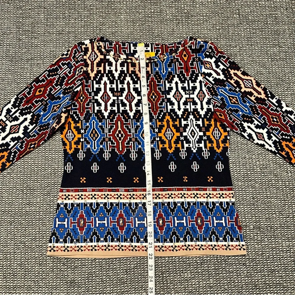 Ruby Rd. Multicolor Patterned Women's Top - Picture 2 of 8